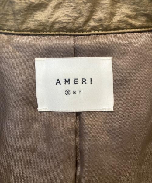 Ameri（アメリ）Ameri (アメリ) LADY OVER ECO DOWN COAT レディー オーバー エコ ダウン コート ブラウン サイズ:Sの古着・服飾アイテム