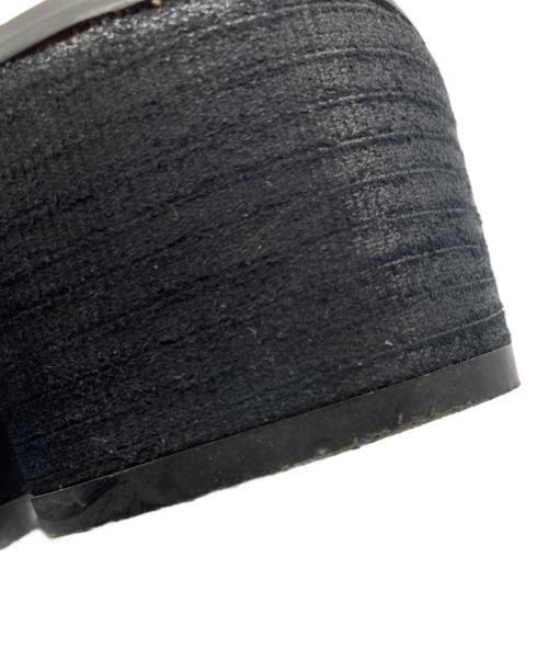 Ameri（アメリ）AMERI (アメリ) TAB EASY SANDAL タブ イージー サンダル ブラック サイズ:Sの古着・服飾アイテム