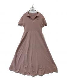 JILL BY JILLSTUART（ジル バイ ジルスチュアート）の古着「ポロシャツワンピース　125-5240032」｜ピンク
