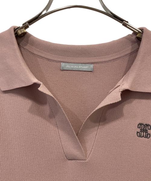 JILL BY JILLSTUART（ジル バイ ジルスチュアート）JILL BY JILLSTUART (ジル バイ ジルスチュアート) ポロシャツワンピース　125-5240032 ピンク サイズ:FREEの古着・服飾アイテム