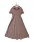 JILL BY JILLSTUART（ジル バイ ジルスチュアート）の古着「ポロシャツワンピース　125-5240032」｜ピンク