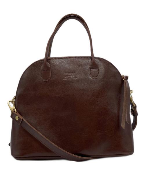 TIDE WAY（タイドウェイ）TIDE WAY (タイドウェイ) 2WAYショルダーバッグ ブラウンの古着・服飾アイテム