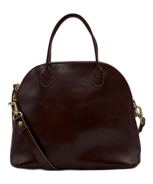 TIDE WAY（タイドウェイ）TIDE WAY (タイドウェイ) 2WAYショルダーバッグ ブラウンの古着・服飾アイテム