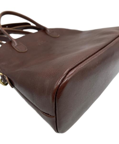 TIDE WAY（タイドウェイ）TIDE WAY (タイドウェイ) 2WAYショルダーバッグ ブラウンの古着・服飾アイテム