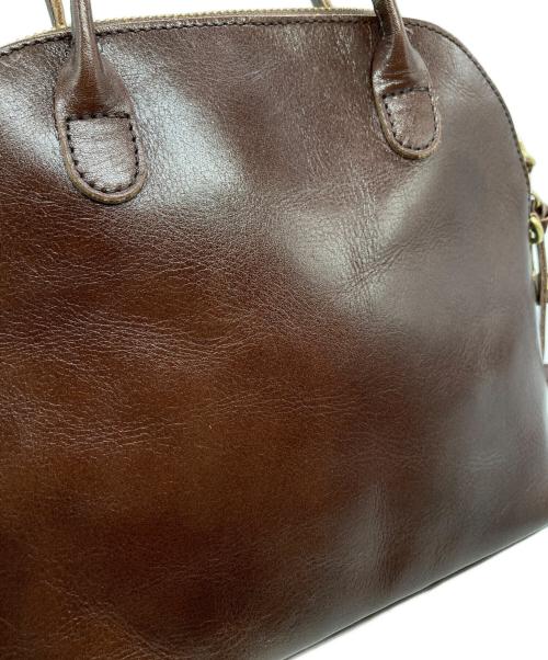 TIDE WAY（タイドウェイ）TIDE WAY (タイドウェイ) 2WAYショルダーバッグ ブラウンの古着・服飾アイテム