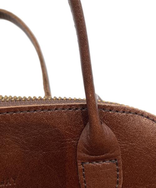TIDE WAY（タイドウェイ）TIDE WAY (タイドウェイ) 2WAYショルダーバッグ ブラウンの古着・服飾アイテム