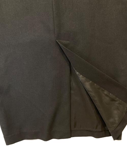 Noble（ノーブル）Noble (ノーブル) ストレートVネックワンピース ブラック サイズ:36の古着・服飾アイテム