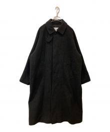 URBAN RESEARCH DOORS（アーバンリサーチドアーズ）の古着「ウール100バルマカーンコート　ＤＲ47-27Ｗ209」｜ブラック
