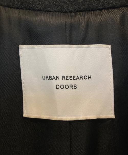 URBAN RESEARCH DOORS（アーバンリサーチドアーズ）URBAN RESEARCH DOORS (アーバンリサーチドアーズ) ウール100バルマカーンコート　ＤＲ47-27Ｗ209 ブラック サイズ:Mの古着・服飾アイテム