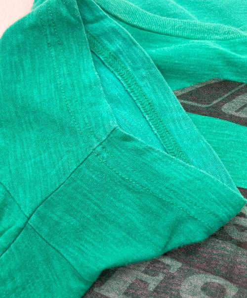 DIESEL（ディーゼル）DIESEL (ディーゼル) プリントTシャツ グリーン サイズ:Mの古着・服飾アイテム