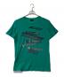DIESEL（ディーゼル）の古着「プリントTシャツ」｜グリーン