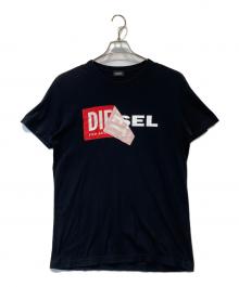 DIESEL（ディーゼル）の古着「T-DIEGO-QA Tシャツ」｜ブラック