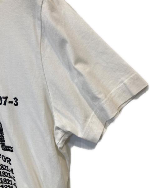 DIESEL（ディーゼル）DIESEL (ディーゼル) プリントTシャツ ホワイト サイズ:Lの古着・服飾アイテム