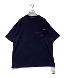 NAUTICA（ノーティカ）の古着「ミックスカラー天竺ポケットSSTEE 251-1248」｜パープル