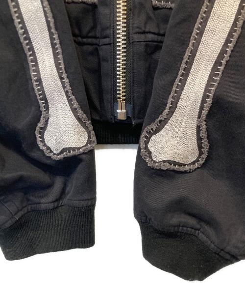 KIDILL（キディル）KIDILL (キディル) PATCH MA-1 JACKET　KL793 ブラック サイズ:FREEの古着・服飾アイテム