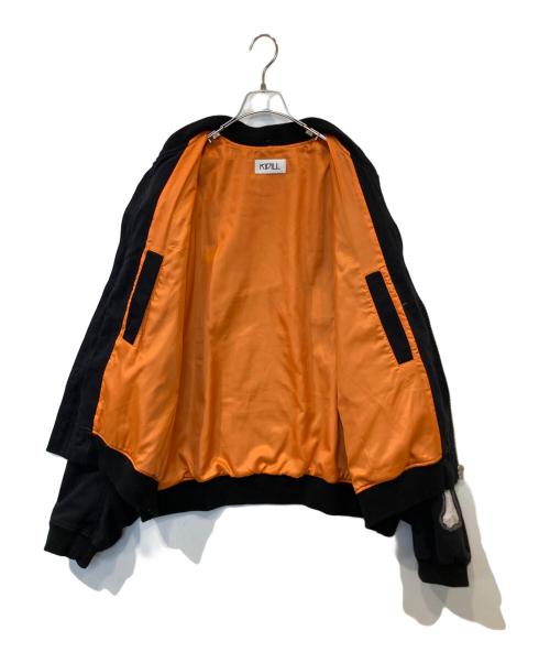 KIDILL（キディル）KIDILL (キディル) PATCH MA-1 JACKET　KL793 ブラック サイズ:FREEの古着・服飾アイテム