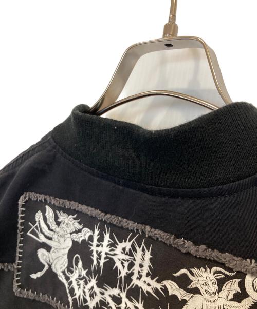 KIDILL（キディル）KIDILL (キディル) PATCH MA-1 JACKET　KL793 ブラック サイズ:FREEの古着・服飾アイテム