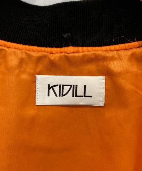 KIDILL（キディル）KIDILL (キディル) PATCH MA-1 JACKET　KL793 ブラック サイズ:FREEの古着・服飾アイテム