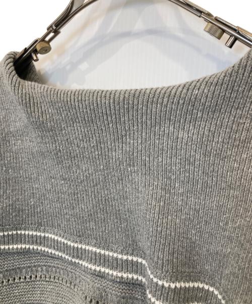 Lily Brown（リリーブラウン）Lily Brown (リリーブラウン) セーラーカラーニットトップス　LWNT261029 グレー サイズ:FREEの古着・服飾アイテム