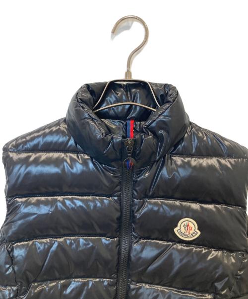 MONCLER（モンクレール）MONCLER (モンクレール) GHANY GILET ガニー・ジレ　020934830150 ブラック サイズ:1の古着・服飾アイテム