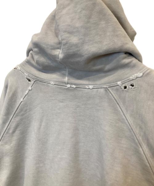 BALENCIAGA（バレンシアガ）BALENCIAGA (バレンシアガ) Metal Hoodie Oversized メタル フーディー オーバーサイズド グレー サイズ:1の古着・服飾アイテム
