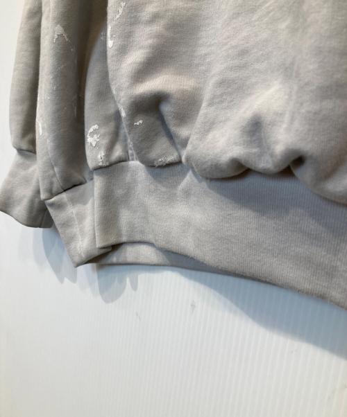 BALENCIAGA（バレンシアガ）BALENCIAGA (バレンシアガ) Metal Hoodie Oversized メタル フーディー オーバーサイズド グレー サイズ:1の古着・服飾アイテム