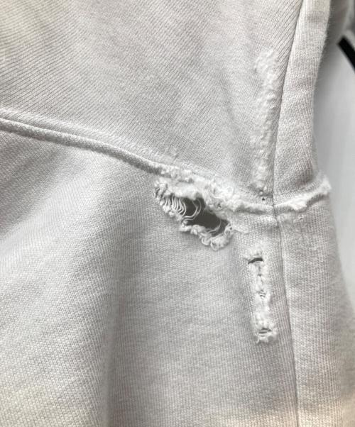 BALENCIAGA（バレンシアガ）BALENCIAGA (バレンシアガ) Metal Hoodie Oversized メタル フーディー オーバーサイズド グレー サイズ:1の古着・服飾アイテム