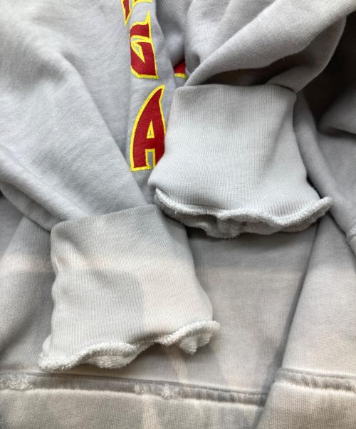 BALENCIAGA（バレンシアガ）BALENCIAGA (バレンシアガ) Metal Hoodie Oversized メタル フーディー オーバーサイズド グレー サイズ:1の古着・服飾アイテム