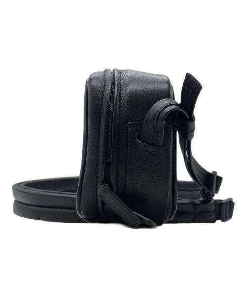 objcts.io（オブジェクツアイオー）objcts.io (オブジェクツアイオー) ウィークエンド ショルダーカメラバッグ スモール ブラックの古着・服飾アイテム