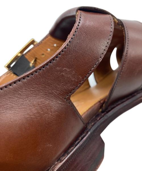 Jalan Sriwijaya（ジャランスリウァヤ）Jalan Sriwijaya (ジャランスリウァヤ) グルカサンダル ブラウン サイズ:5の古着・服飾アイテム