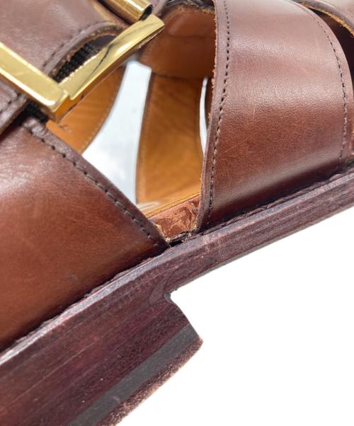 Jalan Sriwijaya（ジャランスリウァヤ）Jalan Sriwijaya (ジャランスリウァヤ) グルカサンダル ブラウン サイズ:5の古着・服飾アイテム