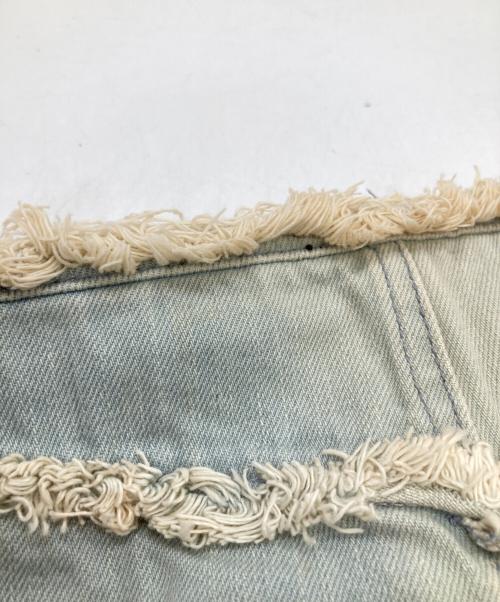 D&G（ディーアンドジー）D&G (ディーアンドジー) ショートデニムスカート ブルー サイズ:23の古着・服飾アイテム