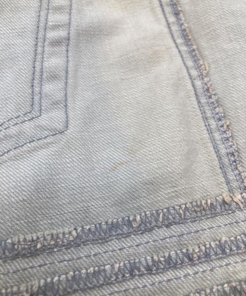 D&G（ディーアンドジー）D&G (ディーアンドジー) ショートデニムスカート ブルー サイズ:23の古着・服飾アイテム