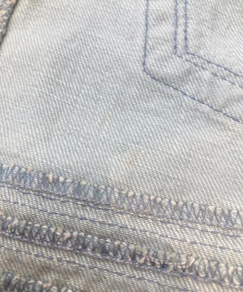 D&G（ディーアンドジー）D&G (ディーアンドジー) ショートデニムスカート ブルー サイズ:23の古着・服飾アイテム