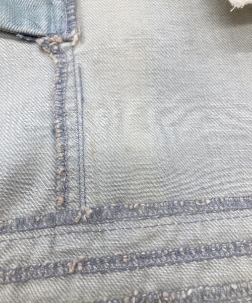 D&G（ディーアンドジー）D&G (ディーアンドジー) ショートデニムスカート ブルー サイズ:23の古着・服飾アイテム