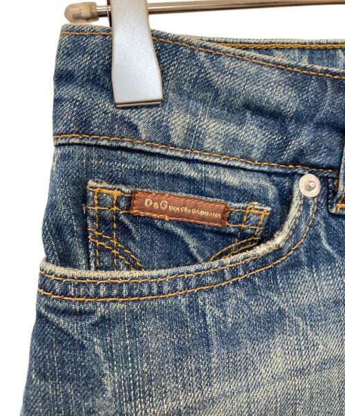 DOLCE & GABBANA（ドルチェ＆ガッバーナ）DOLCE & GABBANA (ドルチェ＆ガッバーナ) デニムスカート インディゴ サイズ:23の古着・服飾アイテム
