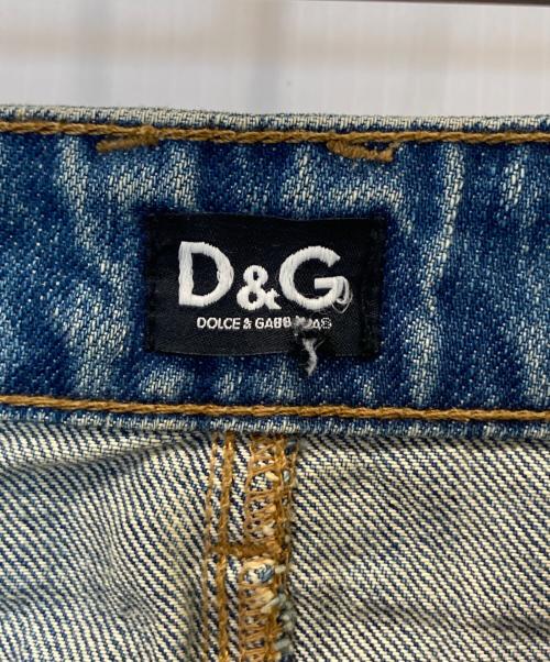 DOLCE & GABBANA（ドルチェ＆ガッバーナ）DOLCE & GABBANA (ドルチェ＆ガッバーナ) デニムスカート インディゴ サイズ:23の古着・服飾アイテム