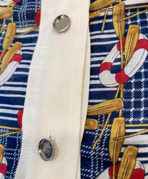 DOLCE & GABBANA（ドルチェ＆ガッバーナ）DOLCE & GABBANA (ドルチェ＆ガッバーナ) ノースリーブブラウス マルチカラー サイズ:36の古着・服飾アイテム