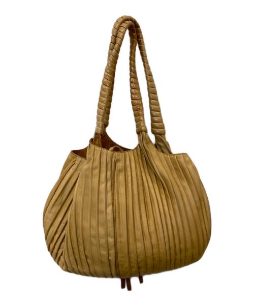 GIORGIO ARMANI（ジョルジョアルマーニ）GIORGIO ARMANI (ジョルジョアルマーニ) ハンドバッグ 577932 ベージュの古着・服飾アイテム