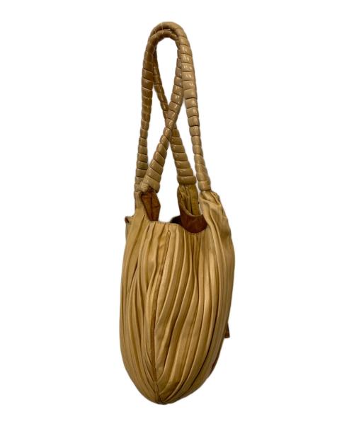 GIORGIO ARMANI（ジョルジョアルマーニ）GIORGIO ARMANI (ジョルジョアルマーニ) ハンドバッグ 577932 ベージュの古着・服飾アイテム