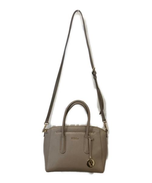 FURLA（フルラ）FURLA (フルラ) 2WAYバッグ グレーの古着・服飾アイテム