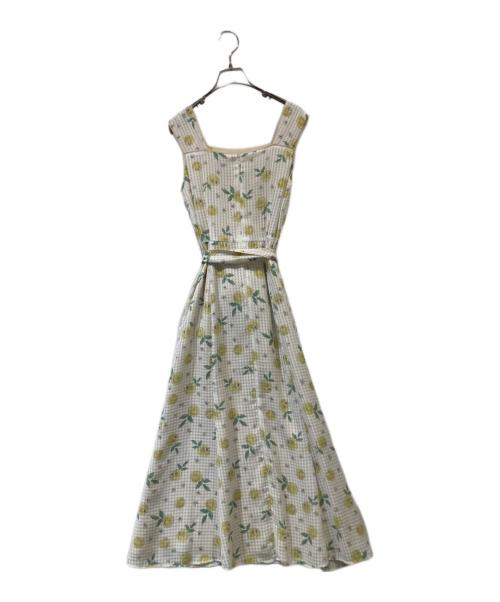 TOCCA（トッカ）TOCCA (トッカ) LA VITA E DOLCE Print ドレス ホワイト サイズ:2の古着・服飾アイテム