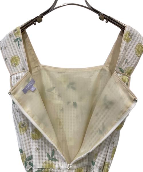 TOCCA（トッカ）TOCCA (トッカ) LA VITA E DOLCE Print ドレス ホワイト サイズ:2の古着・服飾アイテム
