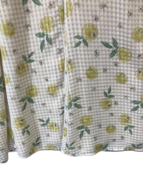 TOCCA（トッカ）TOCCA (トッカ) LA VITA E DOLCE Print ドレス ホワイト サイズ:2の古着・服飾アイテム