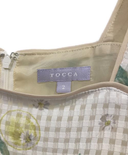 TOCCA（トッカ）TOCCA (トッカ) LA VITA E DOLCE Print ドレス ホワイト サイズ:2の古着・服飾アイテム