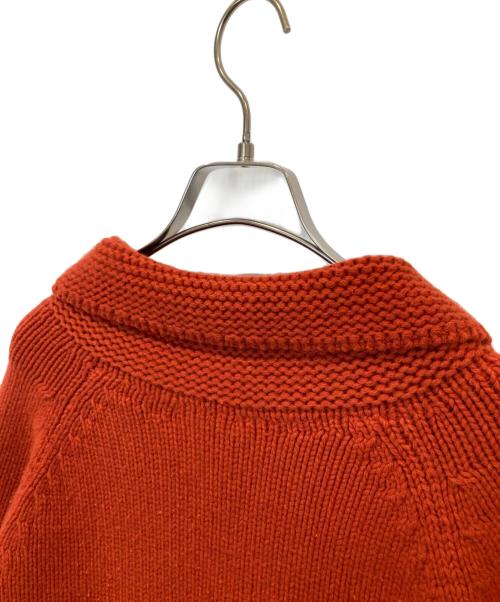 gold（ゴールド）GOLD (ゴールド) LOW GAUZE ZIP SWEATER（ローガーゼジップセーター）GL90222 オレンジ サイズ:Lの古着・服飾アイテム