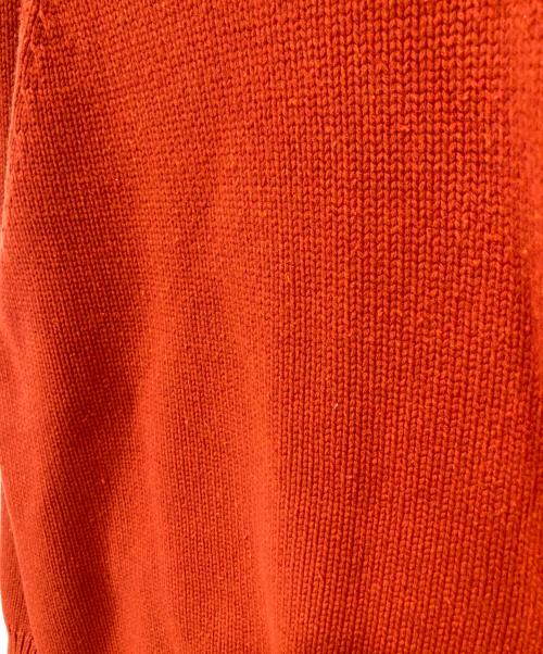 gold（ゴールド）GOLD (ゴールド) LOW GAUZE ZIP SWEATER（ローガーゼジップセーター）GL90222 オレンジ サイズ:Lの古着・服飾アイテム