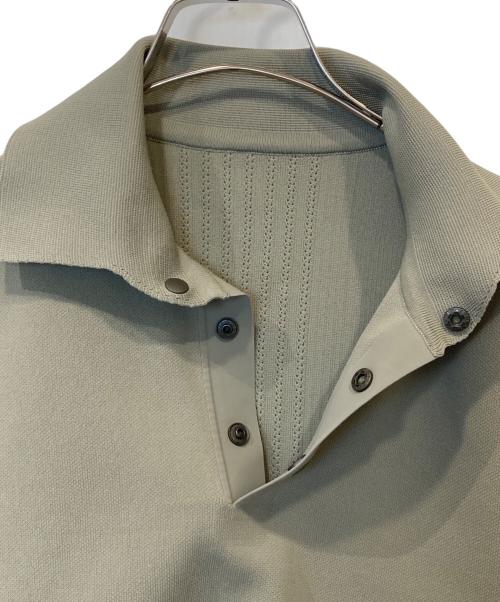 DESCENTE（デサント）DESCENTE (デサント) フュージョンニット ポロシャツ　DJMRGA03 ベージュ サイズ:Mの古着・服飾アイテム