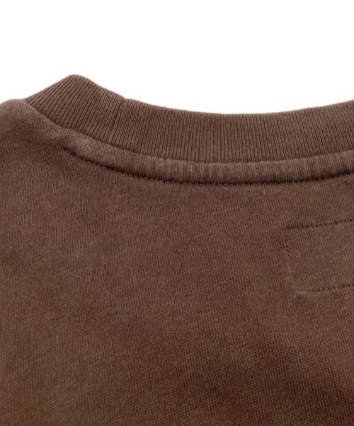 SUPREME（シュプリーム）Supreme (シュプリーム) 21ss world famous 刺繍 Tシャツ ブラウン サイズ:Lの古着・服飾アイテム