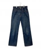 AURALEEオーラリー）の古着「HARD TWIST DENIM 5P PANTS A00P01DM ハード ツイスト デニム ファイブポケット パンツ」｜インディゴ